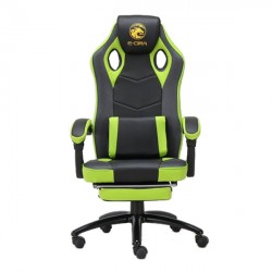 Ghế Game E-DRA MARS EGC204 BLACK GREEN (xoay/có kê chân/đệm lưng)