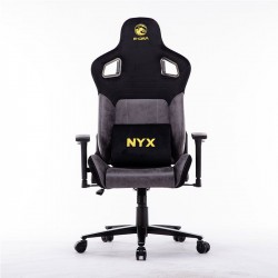 Ghế Game E-DRA NYX EGC222 BLACK GREY (Chân Xoay/Đệm Lưng/Cổ)