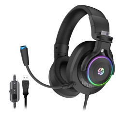 TAI NGHE GAMING OVERHEAD HP H500GS (USB 7.1/MICRO/LED RGB/2.4M/BLACK)