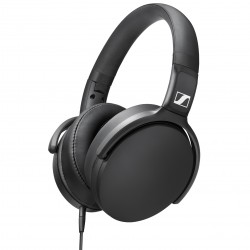 TAI NGHE CÓ DÂY OVERHEAD SENNHEISER HD 400S (3.5, MIC, 1.4M, Màu Đen)