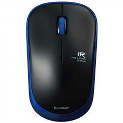 CHUỘT KHÔNG DÂY ELECOM M-IR07DRBU BLACK BLUE