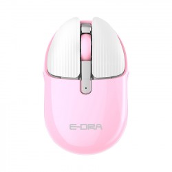 Chuột không dây EDRA EM621W RABBIT PINK (16000DPIN/PIN SẠC)