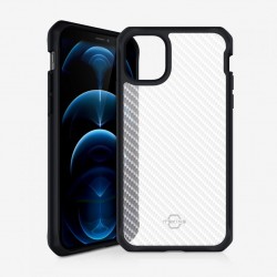 ỐP LƯNG IPHONE 12/12 PRO ITSKINS HYBRID TEK BLACK TRANSPARENT