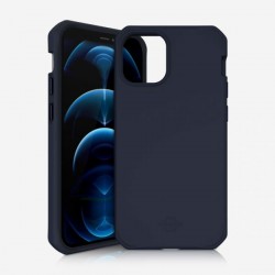 ỐP LƯNG IPHONE 12/12 PRO ITSKINS HYBRID SILK DEEP BLUE