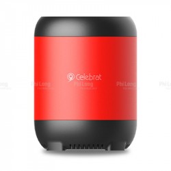 LOA BLUETOOTH YISON CELEBRAT FLY 3 RED (5W, BT5.0, FM, TF, AUX, MIC)