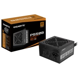 Bộ nguồn máy tính GIGABYTE 550W (GP-P550B), FAN 12CM, màu đen