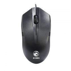 Chuột có dây E-DRA EM601 BLACK OFFICE 1000DPI/1.6M/BLACK