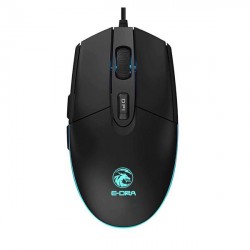 Chuột có dây GAMING E-DRA EM6102 BLACK (3200DPI/RGB LED)