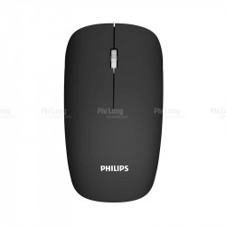 Chuột không dây PHILIPS M424 BLACK, Kết nối Bluetooth+WL (1xPinAA)