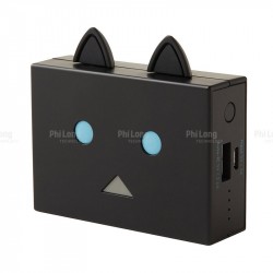 Pin Sạc Dự Phòng CHEERO NYANBOARD 6000mAH CHE - 073 (BLACK)