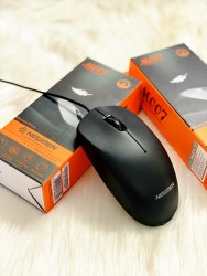 Chuột quang có dây NEWMEN M007, độ phân giải 1200dpi, kết nổi cổng USB, màu đen
