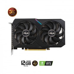 Card màn hình ASUS Dual GeForce RTX 3060 V2 OC 12GB GDDR6 (DUAL-RTX3060-O12G-V2)