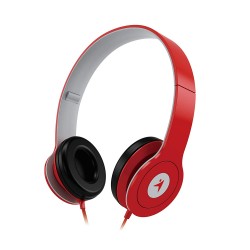 Tai nghe GENIUS HS-M450X RED (MIC trên dây, 1 jack 3.5/Gấp gọn)