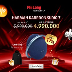 Loa di động HARMAN KARDON ONYX STUDIO 7 màu xanh Blue, Hàng chính hãng, Bảo hành 12 Tháng