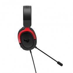 Tai Nghe Trùm Tai Gaming Asus TUF H3 (1xJack 3.5+2xJack3.5/MIC/Màu Đen Đỏ)