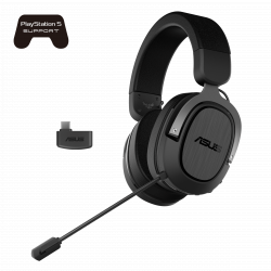 Tai Nghe Wireless Gaming Asus TUF H3 (2.4G/7.1/MIC/OVER-HEAD)
