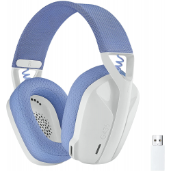 Tai nghe không dây LOGITECH LIGHTSPEED G435 WHITE, siêu nhẹ chỉ 165gr, kết nối không dây 2.4G và Bluetooth