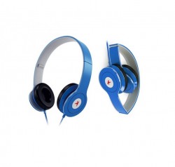 Tai nghe GENIUS HS-M450X BLUE (MIC trên dây, 1 jack 3.5/Gấp gọn)