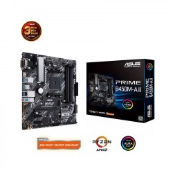 Mainboard ASUS PRIME B450M-A II (RYZEN AM4,DDR4x4, VGA, HDMI, DVI)