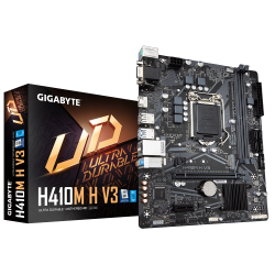 Mainboard Gigabyte H410M-H V3 (LGA 1200, m-ATX, 2xDDR4, VAG+HDMI)