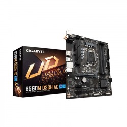 Mainboard Gigabyte B560M-DS3H AC (LGA1200, 4xDDR4, HDMI+DisplayPort)