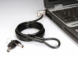 BỘ KHÓA LAPTOP CP1200 (KHOÁ CHÌA TRÒN, DÂY 1.8M)