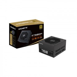 Nguồn Gigabyte GP- P750GM 750W (80 Plus Gold, Full Modular, Màu Đen)