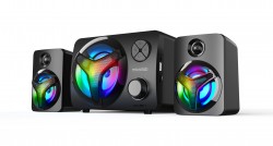 LOA BLUETOOTH MICROLAB 2.1 U210 (10W, LED RGB, BT 5.0/SD/USB/FM)