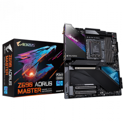 Mainboard Gigabyte Z690 AORUS MASTER (LGA 1700, 4x DDR5, Displayport, M.2 PCIe 4.0, WiFi 6E, E-ATX)