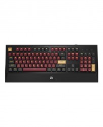 Bàn phím Cơ Mojike GK1 Black Red (Akko V2 Blue Switch, LED Trắng)