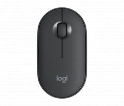 Chuột không dây Bluetooth Logitech Pebble M350, hạn chế tiếng ồn khi sử dụng, Màu đen