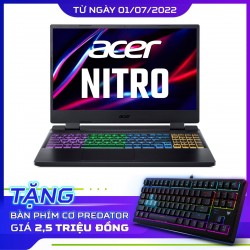 Laptop Acer Gaming Nitro 5 AN515-57-71VV (NH.QENSV.005) (i7 11800H, 8GB Ram, 512GB SSD, RTX3050 4GB, 15.6 inch FHD 144Hz, Win 11, Đen)