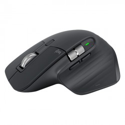 Chuột không dây LOGITECH MX MASTER 3 màu đen (kết nối WL 2.4G + Buetooth, Pin Sạc, màu đen)