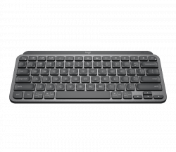 Bàn phím không dây cao cấp Logitech MX Keys Mini màu xám đen (920-010505), kết nối Bluetooth, Pin sạc