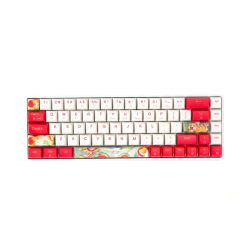 Bàn phím cơ không dây Newmen GM680 Dual Mode Red SW (Hot swap, USB-C, Bluetooth, RGB, 1850mAh, PBT, Outemu SW)