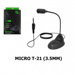 MICRO THU ÂM TRỰC TUYẾN T-21 (Chat trực tuyến, đàm thoại trực tuyến, ghi âm, hát karoke)