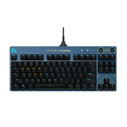 Bàn Phím Gaming Cơ Học Logitech Pro LoL (920-010538) (GX BROWN, Cable 1.8M, LIGHTSYNC RGB lighting)