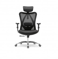 Ghế Công Thái Học Ergonomic Sihoo M18 Màu Đen