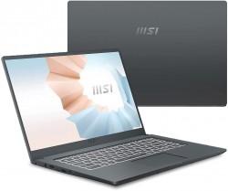 Laptop MSI Modern 15 A5M 239VN (AMD Ryzen 7-5700U, RAM 8GB, SSD 512GB, Màn Hình 15.6 inch Full HD, Win 11 Bản Quyền, Vỏ kim loại, 1.6kg