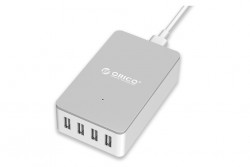 Sạc điện thoại 4 cổng USB Orico CSE-4U-WH 34W