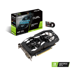 CARD MÀN HÌNH ASUS DUAL-GTX1650-4G (4GB, 128BIT, 2 FAN, DVI, DP, HDMI)
