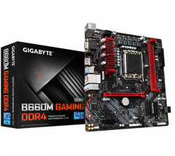 Mainboard Gigabyte B660M GAMING DDR4 (LGA1700, 2XDDR4, VGA, HDMI, DP, M2)