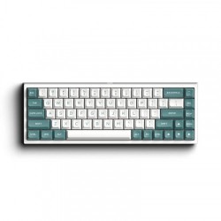 Bàn Phím Cơ FL-Esports FL680SAM Aqua Green Wireless Gateron Brown Switch