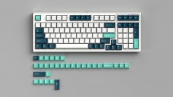 Bàn Phím Cơ FL-Esports FL980CPM Cool Mint White Switch (USB, Bluetooth, USB A-C, USB C-C)