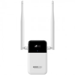 Bộ Mở Rộng sóng Wifi Totolink EX1200L AC1200 (Màn hình OLED, LAN 100Mbps, 2 Ang-ten 5dBi)