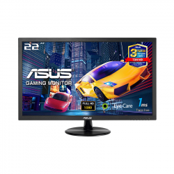 Màn Hình Phẳng Asus 21.5inch VP228HE-J (FHD, TN, 60Hz, 5ms, 200nits, HDMI, VGA, Loa)