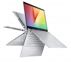 Laptop Asus VivoBook Flip TP470EA-EC346W (Intel Core i3 1115G4, RAM 4GB, SSD 512GB, Màn Hình 14inch cảm ứng, Win 11 Bản Quyền, Màu Bạc)