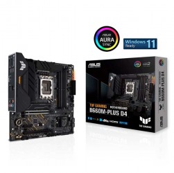 Mainboard Asus TUF GAMING B660M-PLUS D4 (LGA 1700, DDR4x4, 2xM2, HDMI, DP)