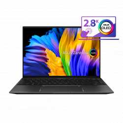 Laptop Asus ZenBook UM5401QA-KN209W (AMD Ryzen R5 5600H, 8GB RAM, 512GB SSD, Màn Hình 14inch Oled 2.8K, AMD Radeon Graphics, Windows 11 Home, Màu Đen)