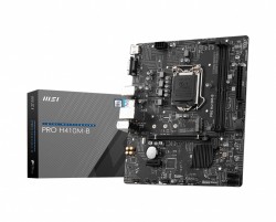 MAINBOARD MSI PRO H410M-B (LGA1200,DDR4x2, M2, DVI, HDMI)